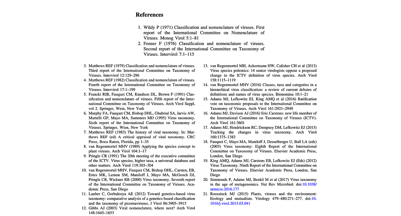 References